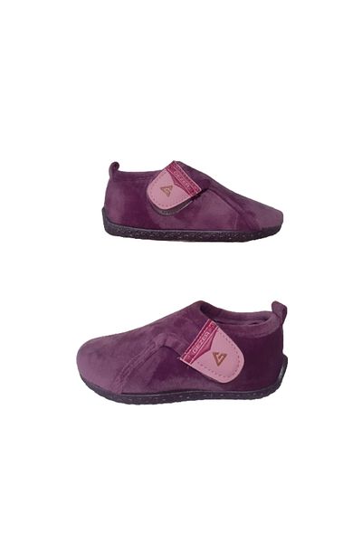 GEZER Purple Plush Ultra Light Girl's Shoe - for School and Nursery Gzerr56-007