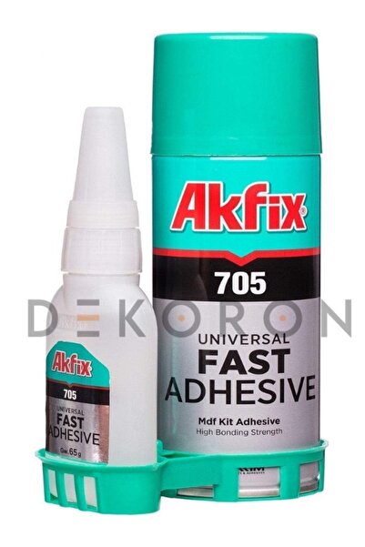 Akfix Hızlı Yapıştırıcı Kit 705 - 200 ml + 50 gr