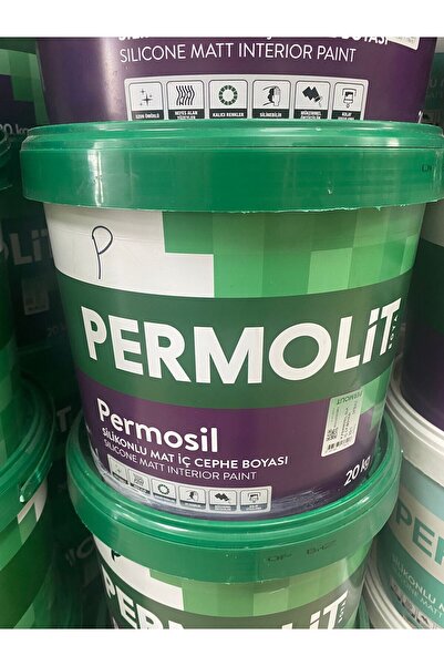 Permolit Permosil silikonlu boya 20 kg BEYAZ