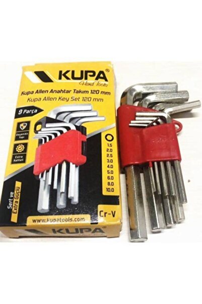 Kupa طقم ألين مسطح قصير ألين 120 ملم