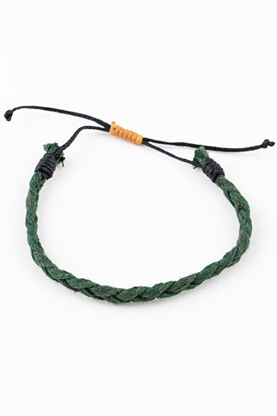 June Jewelry Unisex Makrome Boyu Ayarlanabilir  İp Bileklilk 001