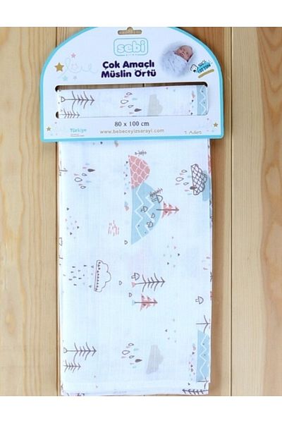 Sebi Muslin Baby Blanket And Multi-Purpose Blanket