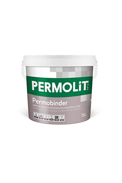 Permolit Permobinder Akrilik Emülsiyon Esaslı Konsantre Astar 1 Kg