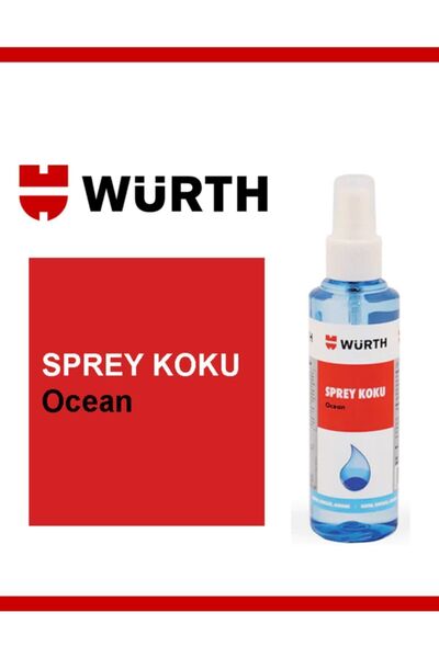 Würth Sprey Koku Ocean Okyanus 150 ml - Yeni Seri Üretim
