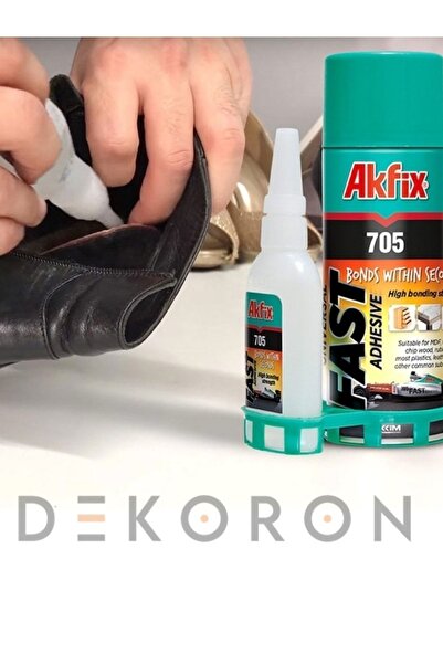 Akfix Hızlı Yapıştırıcı Kit 705 - 200 ml + 50 gr