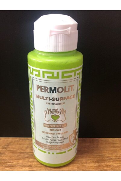 Permolit Multi-surface Akrilik Hobi Boyası 120 Ml Cam-plastik-taş-ahşap-tuval...
