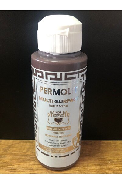 Permolit Multi-surface Akrilik Hobi Boyası 120 Ml Cam-plastik-taş-ahşap-tuval...