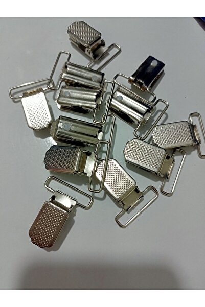 KLİPS مشابك اللهاية - مشابك حديدية - مشابك اللهاية 2.5 سم - 12 قطعة