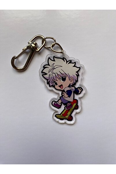 Hara Company سلسلة مفاتيح أنيمي Killua Zoldyck من Hunterxhunter / زخرفة حقيبة