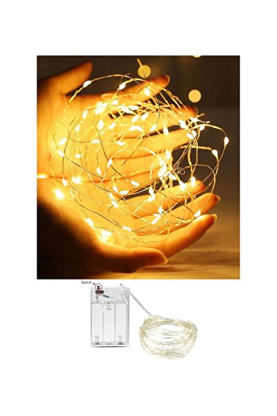 LRS STORE 3 mt Pilli Peri Led Gün Isığı Dekorasyon Işığı