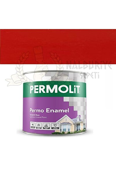 Permolit Enamel Sentetik Yağlı Boya Bayrak Kırmızı 0.250 Lt.