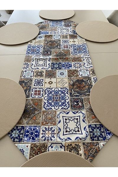 Premier Σετ δρομέα και φορτιστή με μοτίβο πλακιδίων