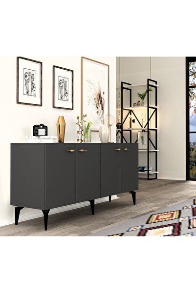 cantek dizayn RÜYA KONSOL ANTRASİT-ANTRASİT