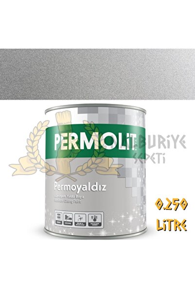 Permolit Isıya Dayanıklı Dekoratif Yaldız Boya Alüminyum 0.250 Lt.
