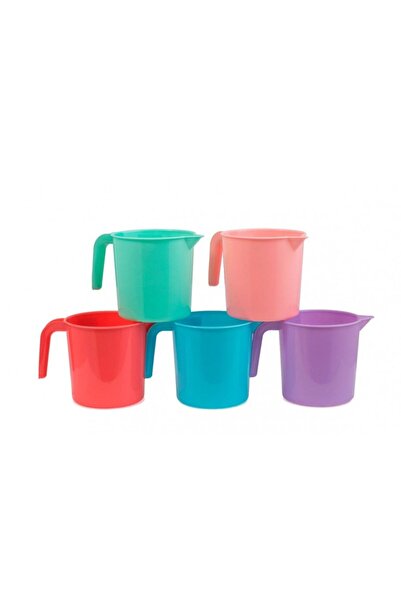 B.A.Y.NUVOLA Banyo Maşrapası, 1500 ML Maşrapa, Renkli Maşrapa, Banyo Tası, Maşrafa 1 Adet