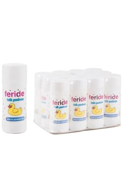 Feride Talk Bebek Pudrası 75 Gr - 12 Adet