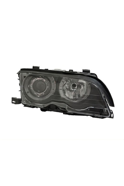 Genel Markalar BMW E46 Far Sağ Adet, Siyah, Xenon, Coupe, 1999-01, B A6312690...
