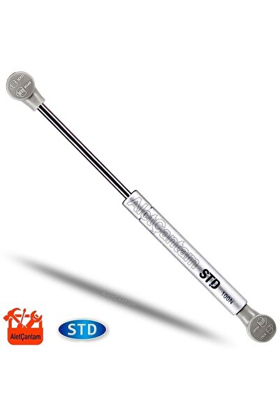 Std Piston Dolap Kapak Amortisörü Gazlı Kapak Pistonu 100n