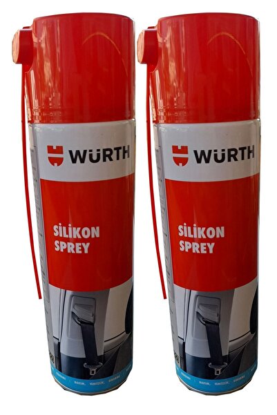 Würth Silikon Sprey 500 ml / 2'li Paket /  Alman Üretimi