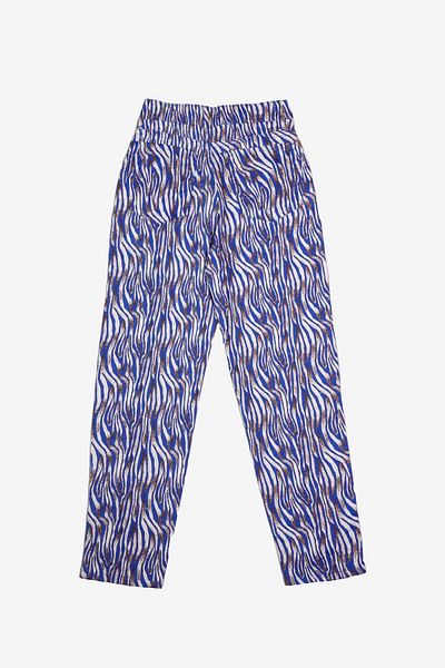 MARSEPTUN Patterned Blue Trousers
