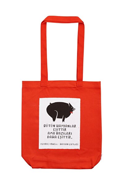 Can Dükkan George Orwell Hayvan Çiftliği - Edebiyat Serisi 2 - Bez Çanta
