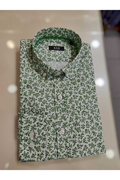 Sarar CCS Sarar Elisa Baskı Desen Slimfit Gömlek