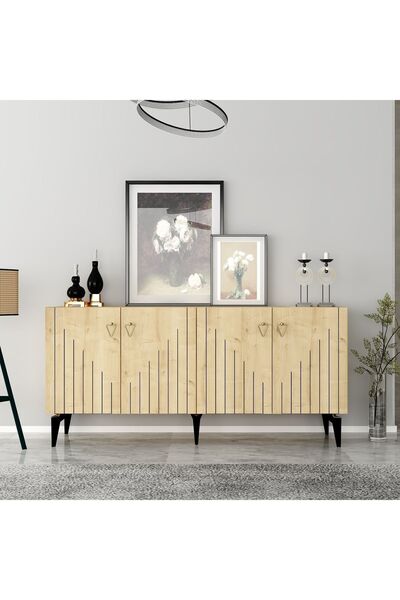 DEMONTE DECOR MEDA KONSOL SAFİRMEŞE-ALTIN