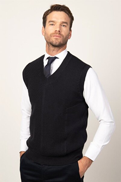 Tudors Sleeveless Sweater Rossı Süveter