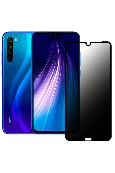 ZETT Xiaomi Redmi Note 8 -YüksekKalite MAT Parmak Izi Bırakmayan HAYALET SeramikTam Kaplayan Ekran Koruma