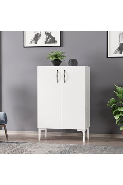 Genel Markalar MİNNA 15 CM SEHPA,TV ÜNİTESİ MOBİLYA AYAĞI ( 4 ADET) BEYAZ