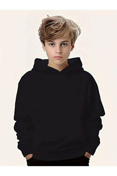 DAXİS Sportwear Company Kız/Erkek Çocuk Kapüşonlu Sweatshirt