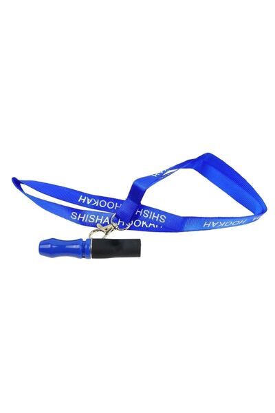 wow legend Özel Reçine Boyun Askılı Nargile Sipsisi - Mavi
