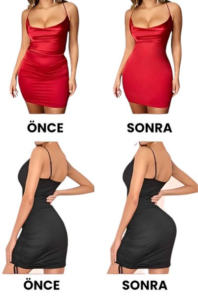 Tezzgelsin Women's Seamless Thin Straps Recovery Full Length Corset Set of 3