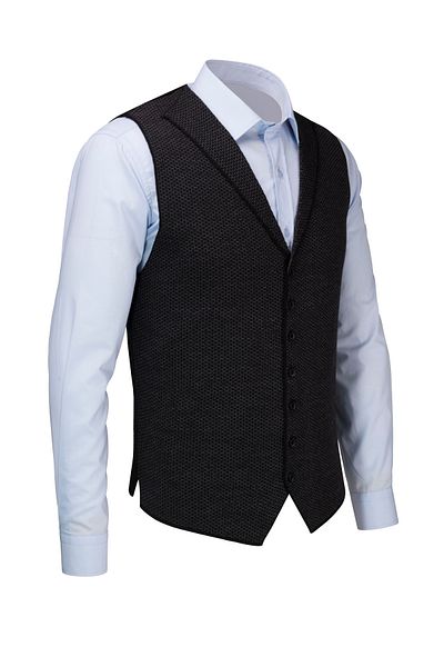 Çizgi Triko Stripe Knitwear Men's Buttoned Sports / Classic Knitwear Knitted Sleeveless Vest - 5001Ls