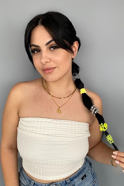 TAKIŞTIR مجموعة من 6 أبازيم بألوان مختلطة