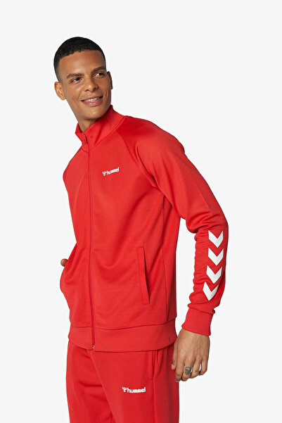 hummel Hmlfalconzo Zip Men's Red Tracksuit Top921133-3658