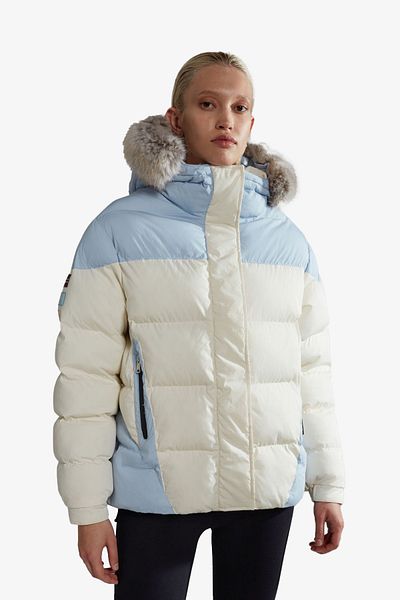 Napapijri A-ronne W Women's Multicolored Coat Np0a4hchmd81
