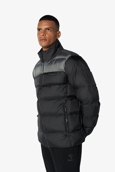 hummel Hmltimothy Zip Coat Ανδρικό Μαύρο Παλτό940216-2001