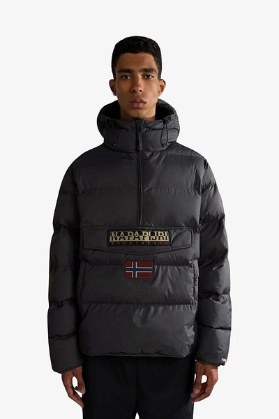 Napapijri Men's Gray Coat - Rainforest Op WI Puff, Np0a4hmah981