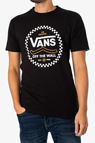 Vans Ανδρικό μπλουζάκι μαύρο Round Off - Vn000fjsblk1