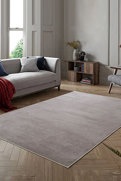 Babil Home Kaymaz Tabanlı Kesme Kabartmalı Salon Oturma Odasi Halisi Vizon Yo...