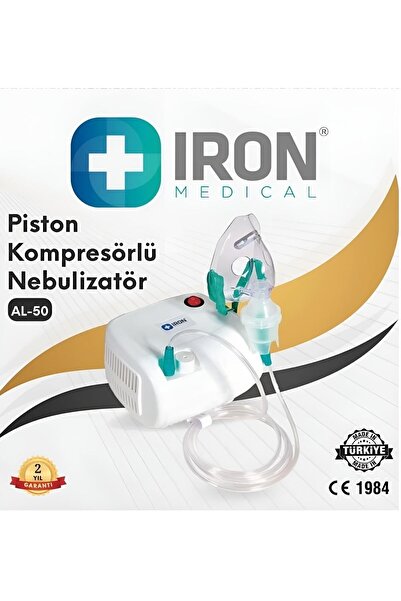 iron medical Al50 Kompakt Kompresörlü Nebulizatör Cihazı
