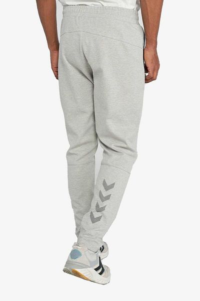 hummel Men's Gray Tracksuit Hml T-mt Interval Tapered Pants -931665-2006