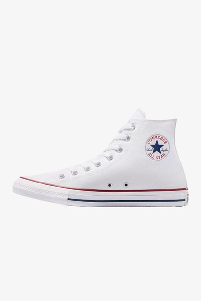 converse Unisex White Chuck Taylor All Star Hi Sneaker - M7650c
