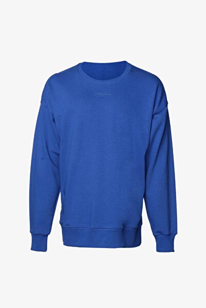 hummel Hml Maddox Owesize Erkek Lacivert Sweatshirt 921720-7788