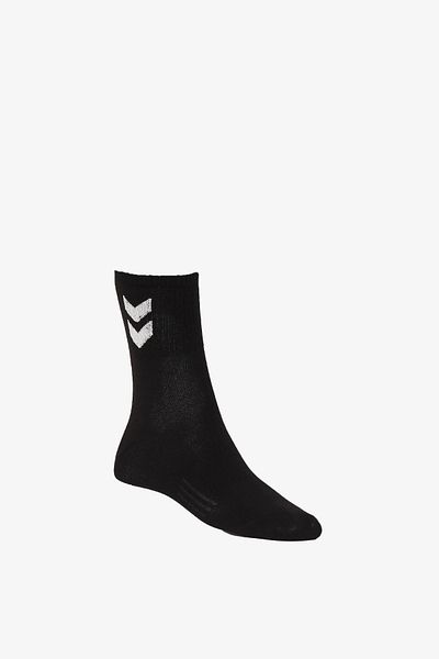 hummel Medium V2 Size Black Socks