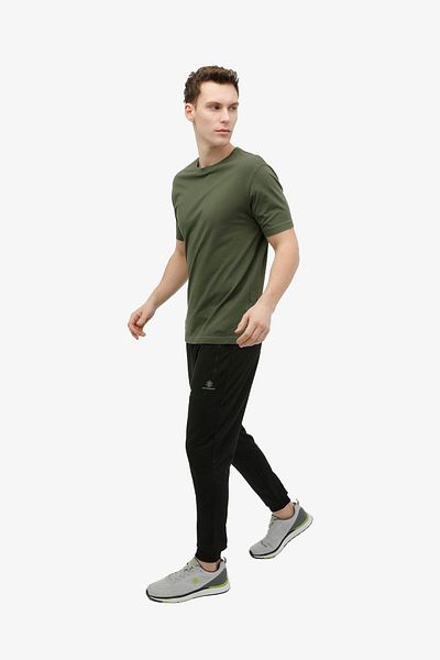 lumberjack Ανδρικό μαύρο φούτερ 3w M-ct107 Basic Jogger 3pr 101398369