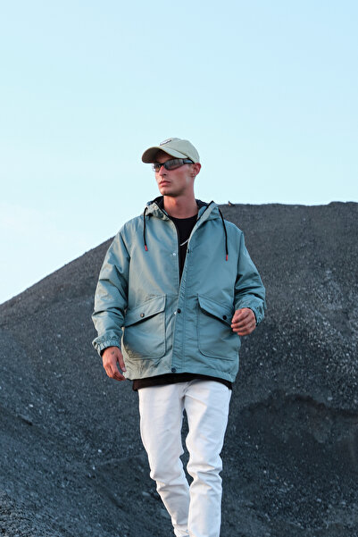 FLUEND MODA Чоловічий оверсайз сезонний піджак з візерунком