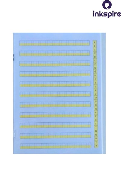 inkspire New Curriculum Nice Writing Notebook 16.5X24Cm 24 Sheets Standard Manual Upright Line Writing Notebook