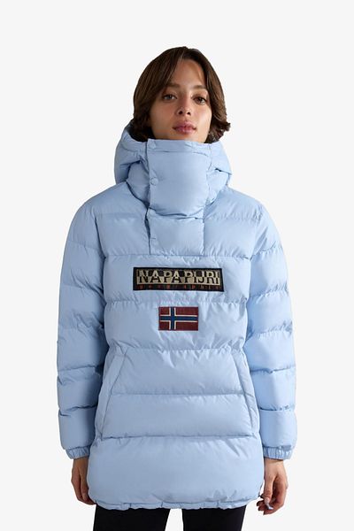 Napapijri Northfarer Puff L W Women's Blue Coat Np0a4hh9ı701
